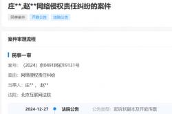 赵露思与庄某某网络侵权案明年开庭 网络侵权再引关注
